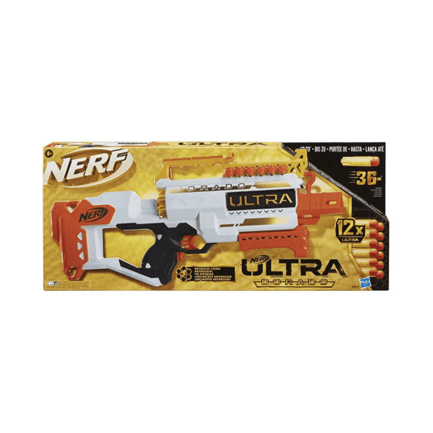 Pistola Nerf Ultra Dorada