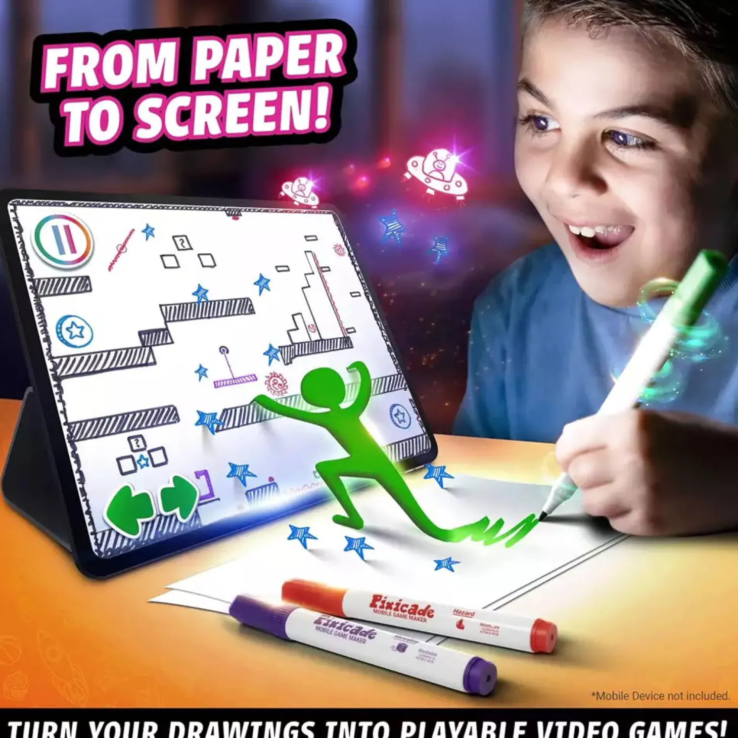 Pixicade Crea tus propios Videojuegos