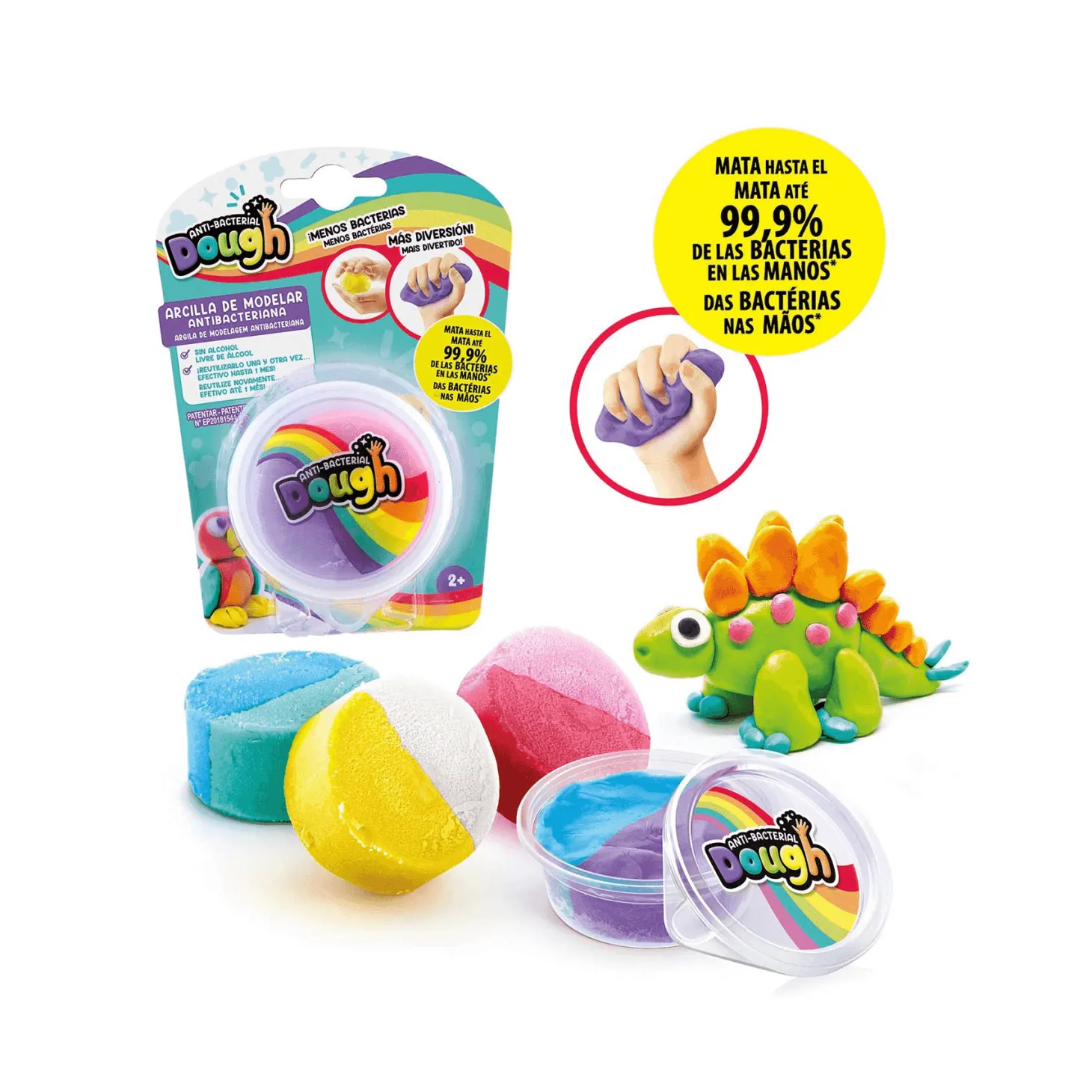 Plastilina Antibacterial Diferentes Modelos