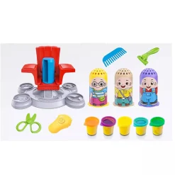 Plastipeluquería: Set de Juguete con Plastilina y Accesorios