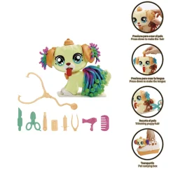 Plastiveterinario Juego Plastelina y Mascota