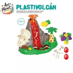 Plastivolcán Art Planet: la erupción más creativa