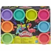 Play Doh Pack de 8 Botes de Plastilina Diferentes Modelos