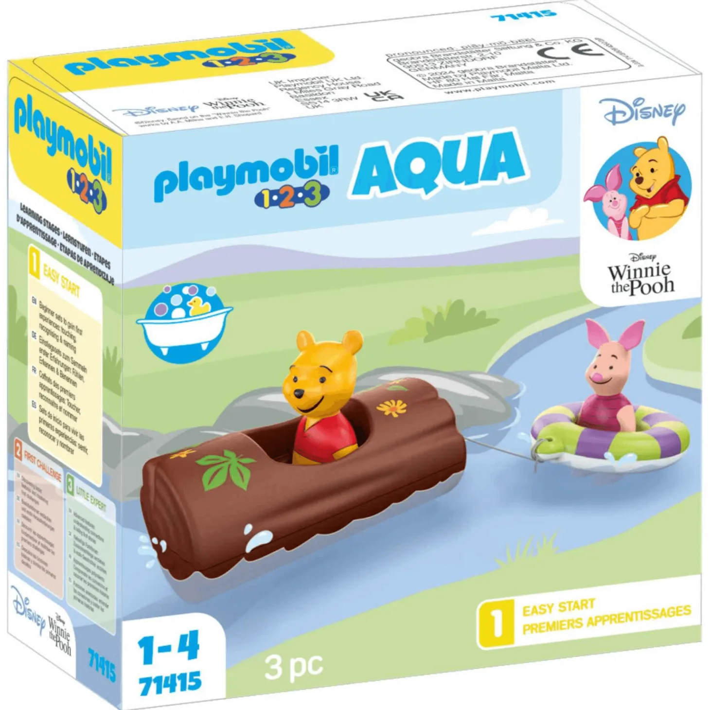 Playmobil 1.2.3 & Disney: Aventura en el Agua con Winnie & Piglet