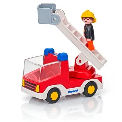 Playmobil 1.2.3 Camion De Bombero 6967