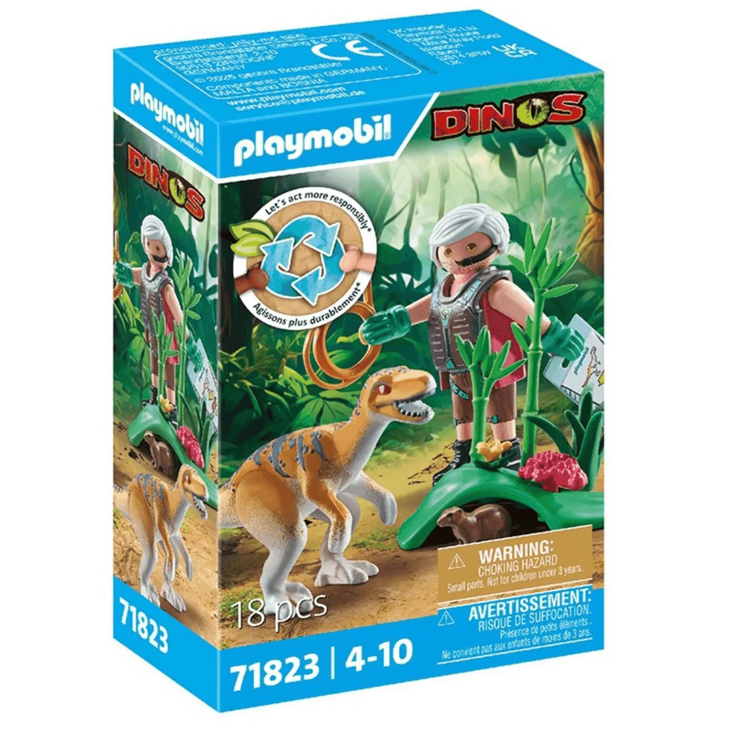 Playmobil Velociraptor Dinos 71823
