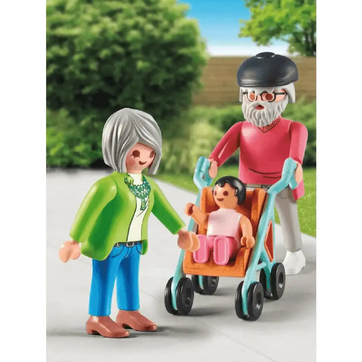 Playmobil Abuelos y bebé