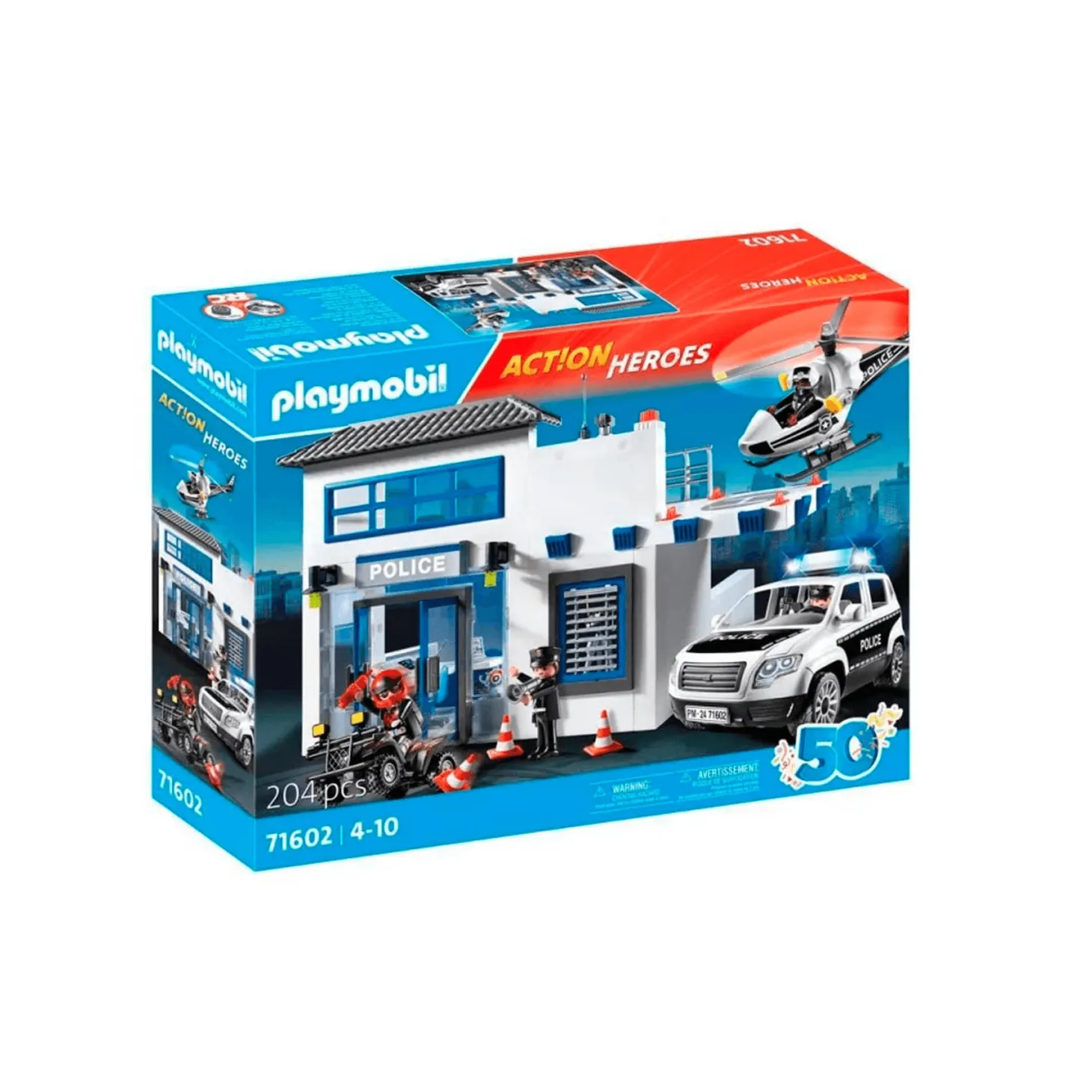 Playmobil Action Heroes Mega Set Policía