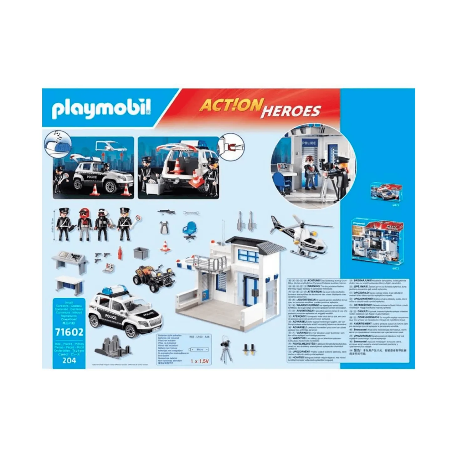 Playmobil Action Heroes Mega Set Policía