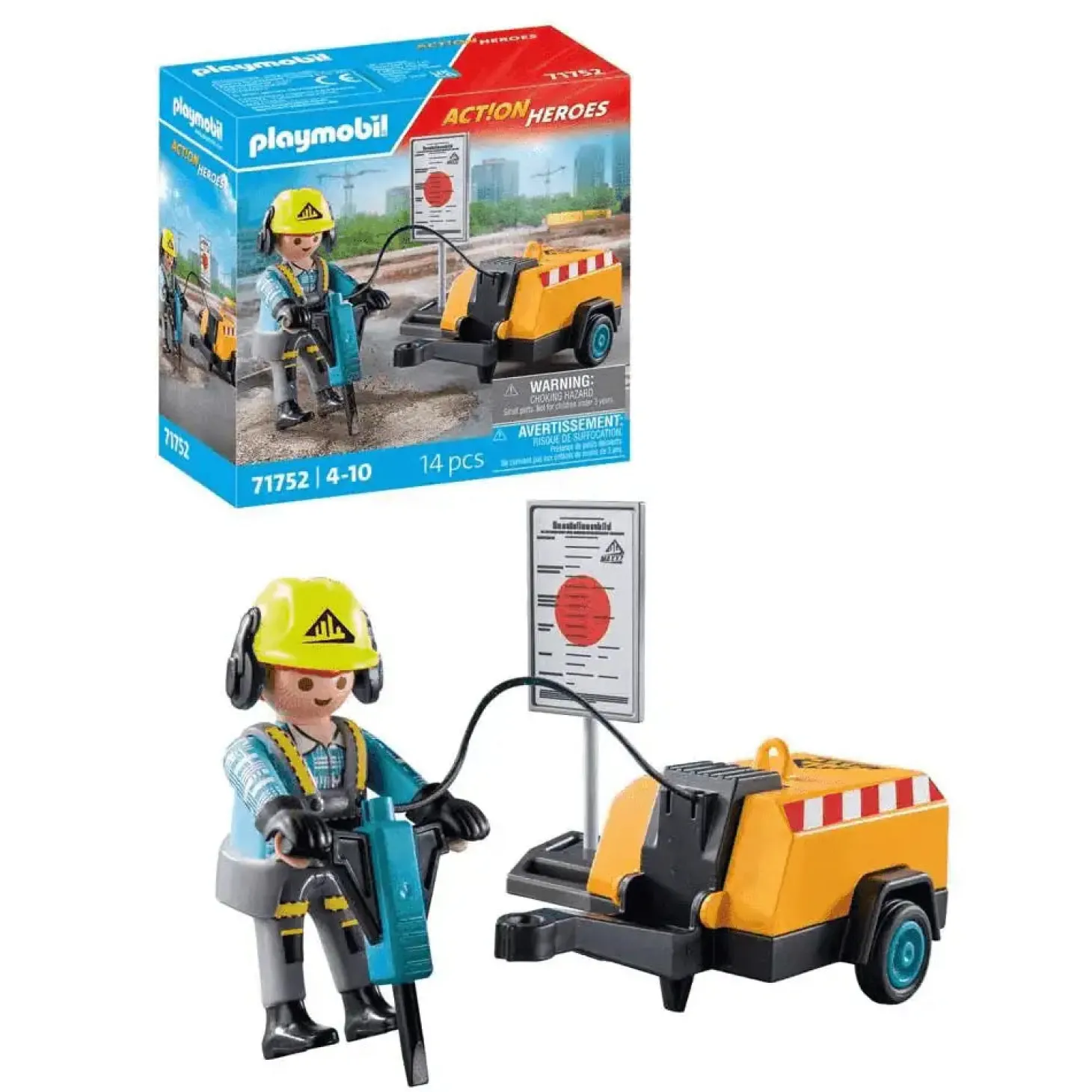 Playmobil Action Heroes Obrero