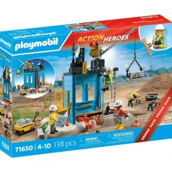 Playmobil Action Heroes Promo pack construcción