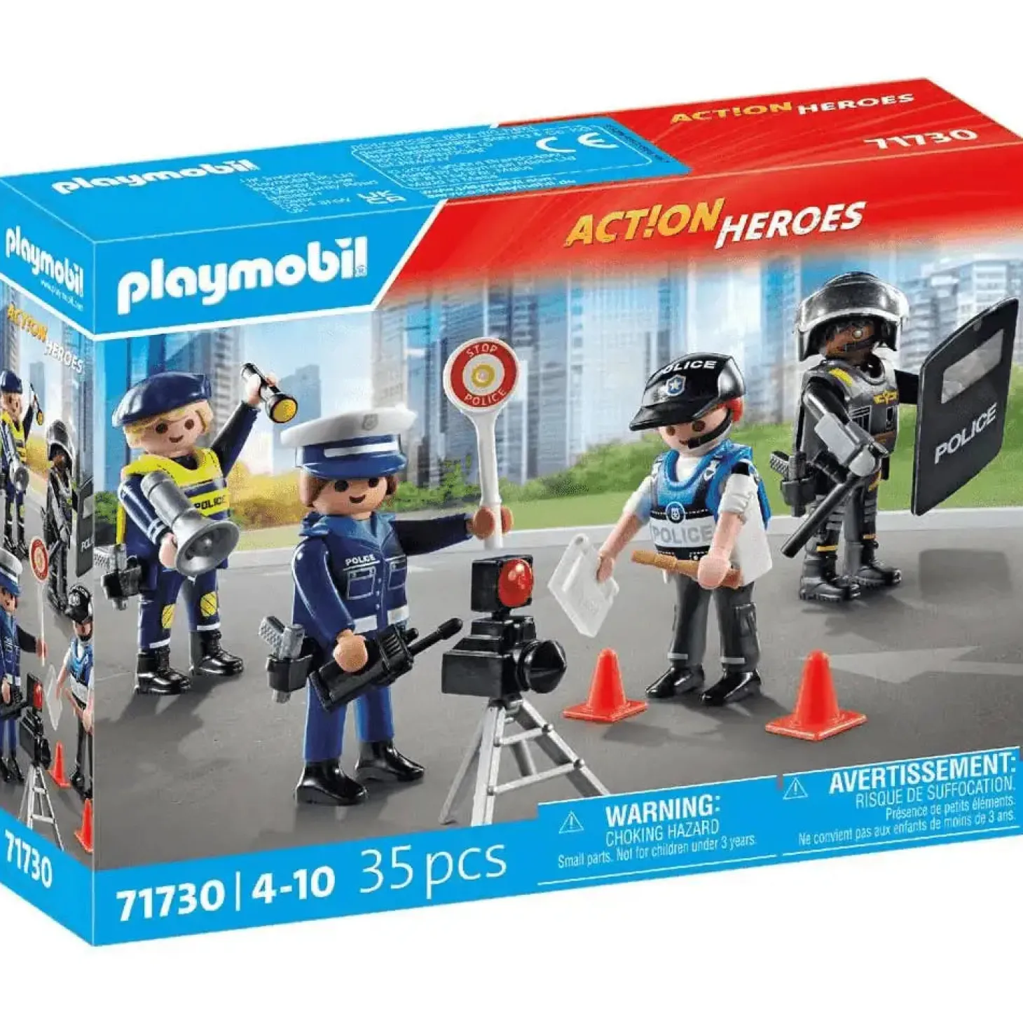 Playmobil Action Heroes Set de figuras policía