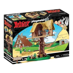 Playmobil Asterix Asuranceturix con Casa del árbol