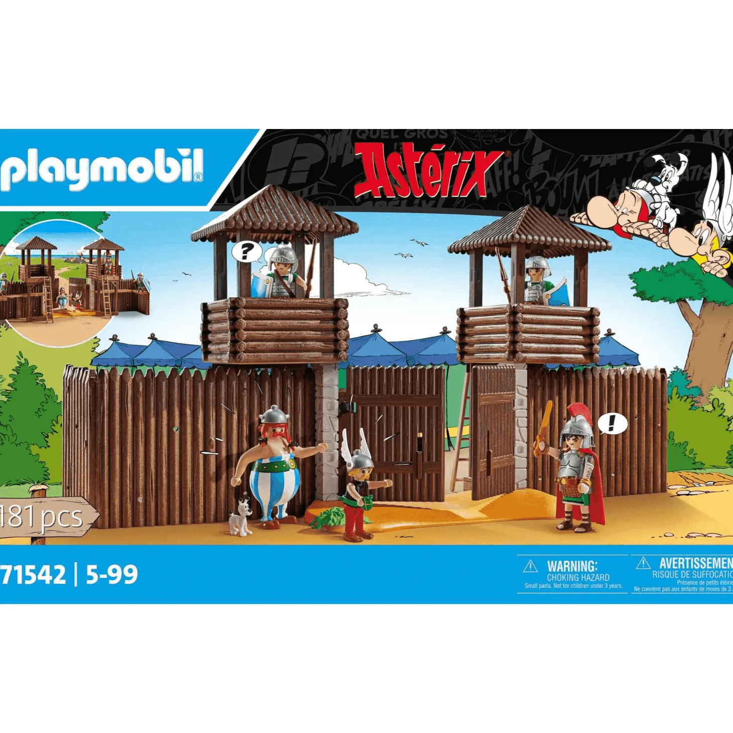 Playmobil Asterix Campamento Romano