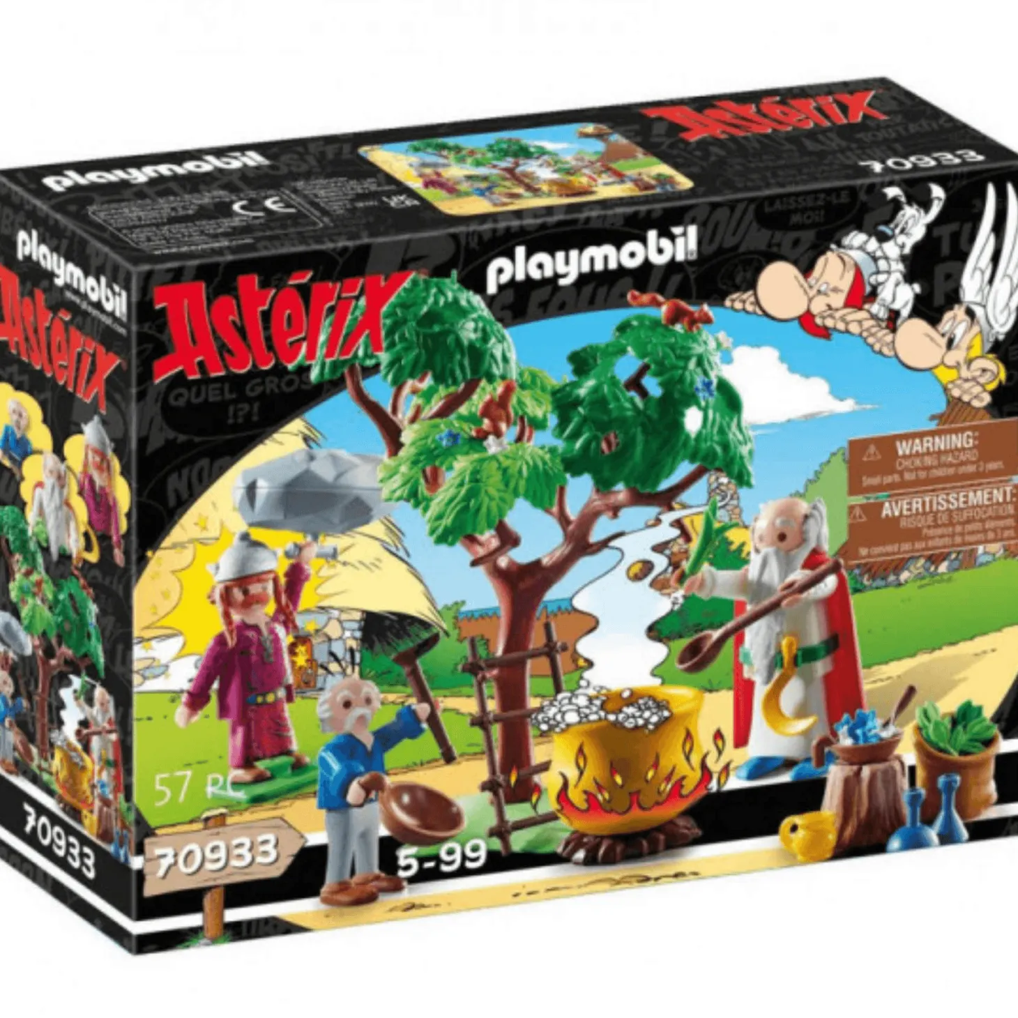 Playmobil Asterix Panoramix con el Caldero