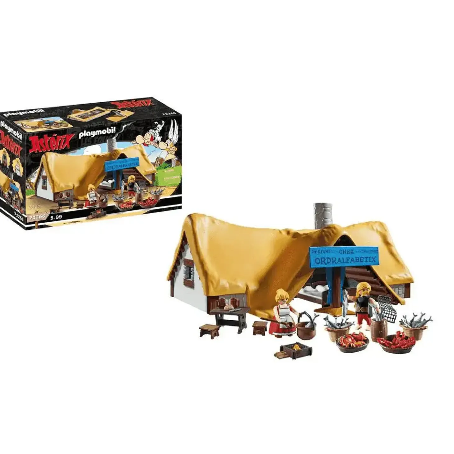Playmobil Astérix: la cabaña de Ordenalfabetix