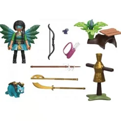 Playmobil Ayuma Starter Pack Knight Fairy con Mapache 70905