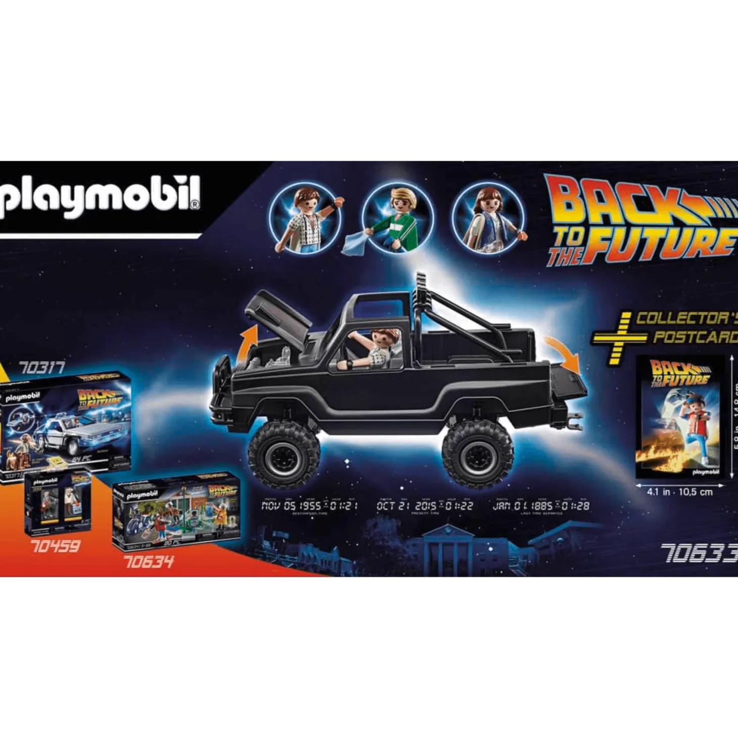 Playmobil Back to the Future Camioneta Pick-up de Marty 70633
