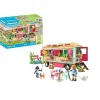 Playmobil Café tren con huerto