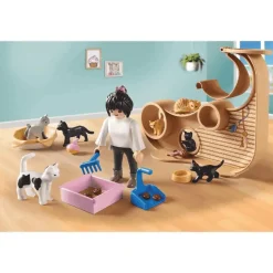 Playmobil Cafetería para gatos