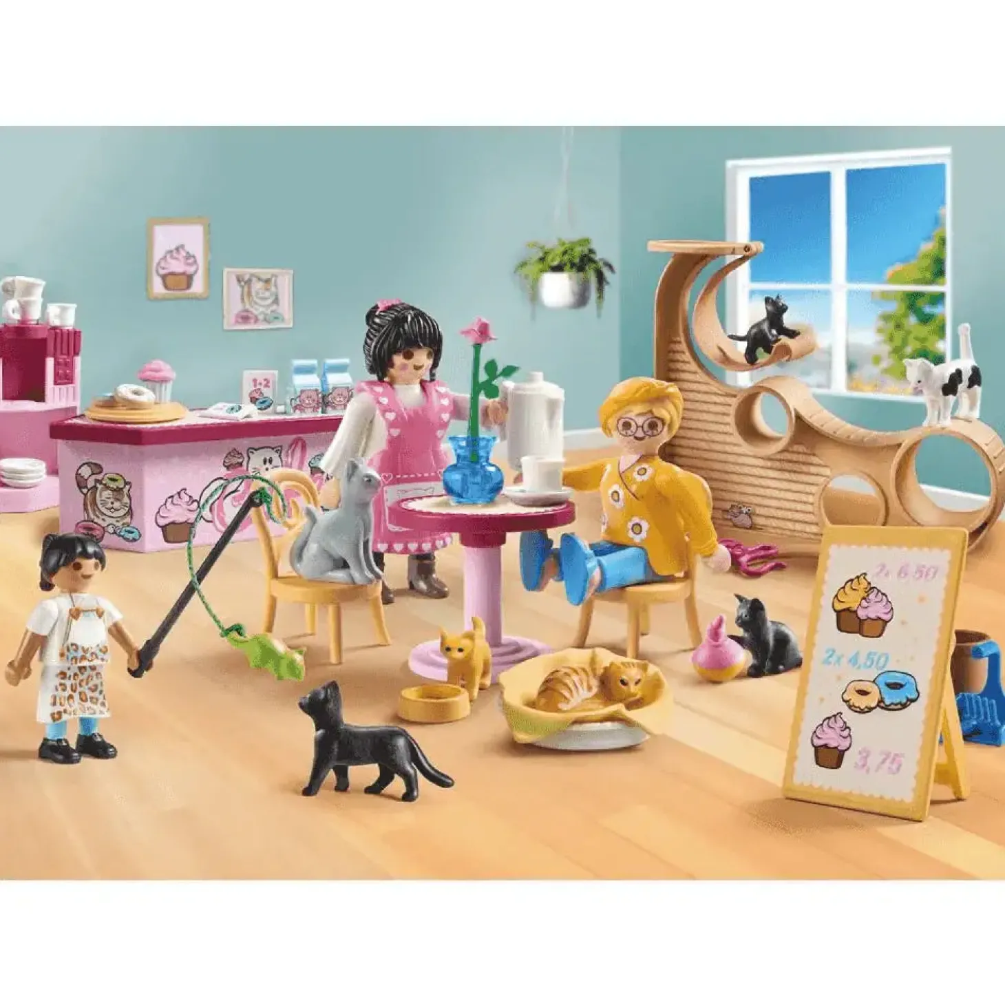 Playmobil Cafetería para gatos