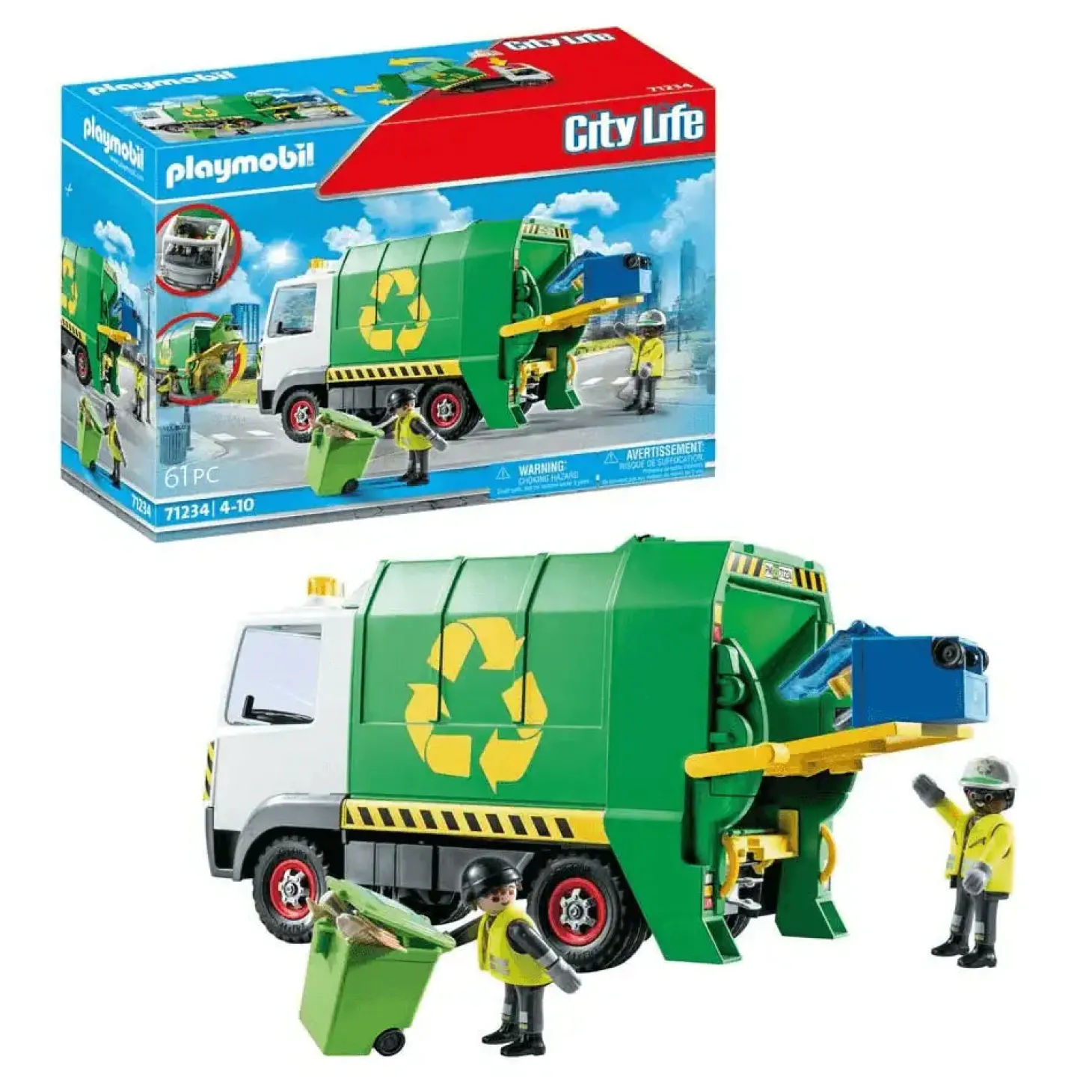 Playmobil Camión de reciclaje