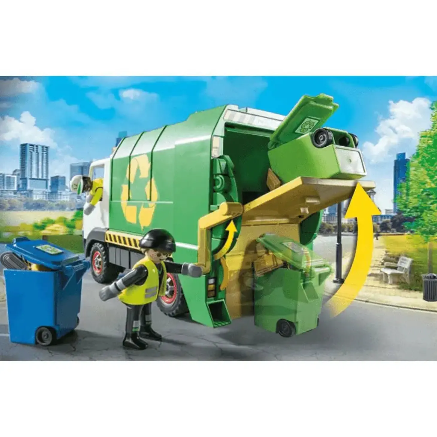 Playmobil Camión de reciclaje