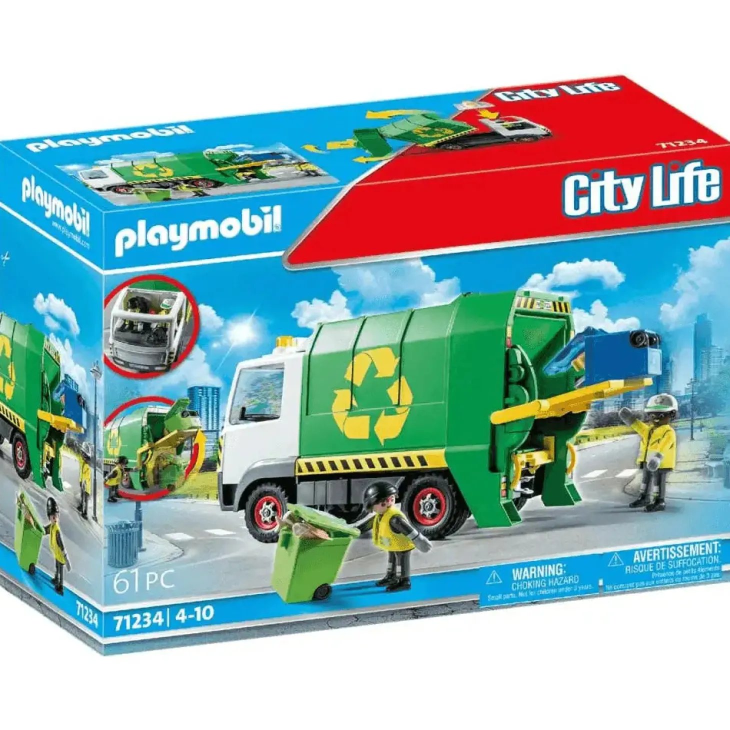 Playmobil Camión de reciclaje