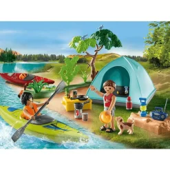 Playmobil Camping con hoguera