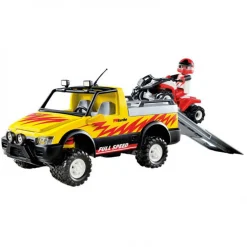 Playmobil City Action Pick Up con Quad de Carreras