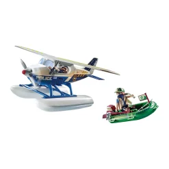 Playmobil City Action Policía Hidroavión Persecución de Contrabandista 70779