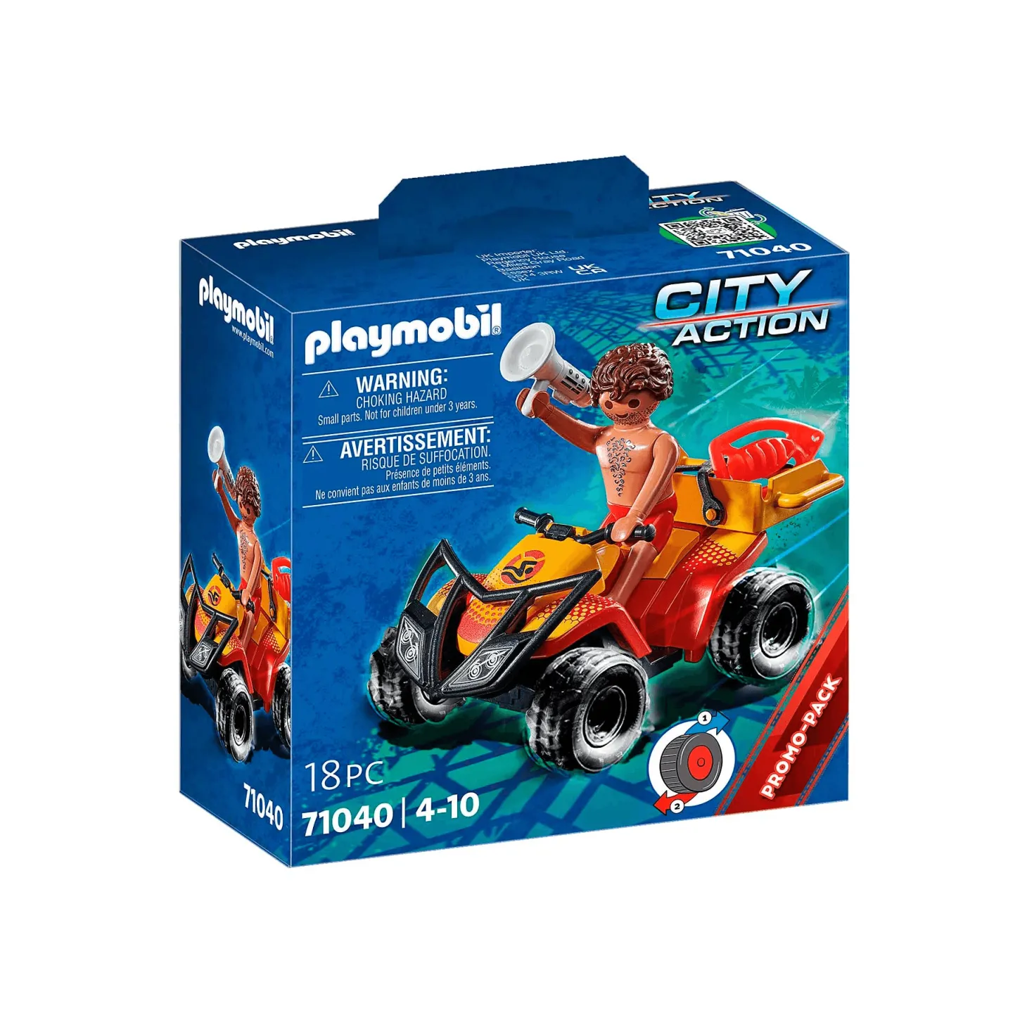 Playmobil City Action Quad de Rescate