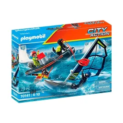 Playmobil City Action Rescate Marítimo Rescate Polar con Bote 70141