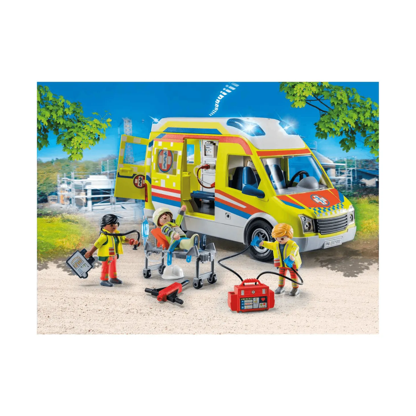 Playmobil City Life Ambulancia con luz y sonido 71202