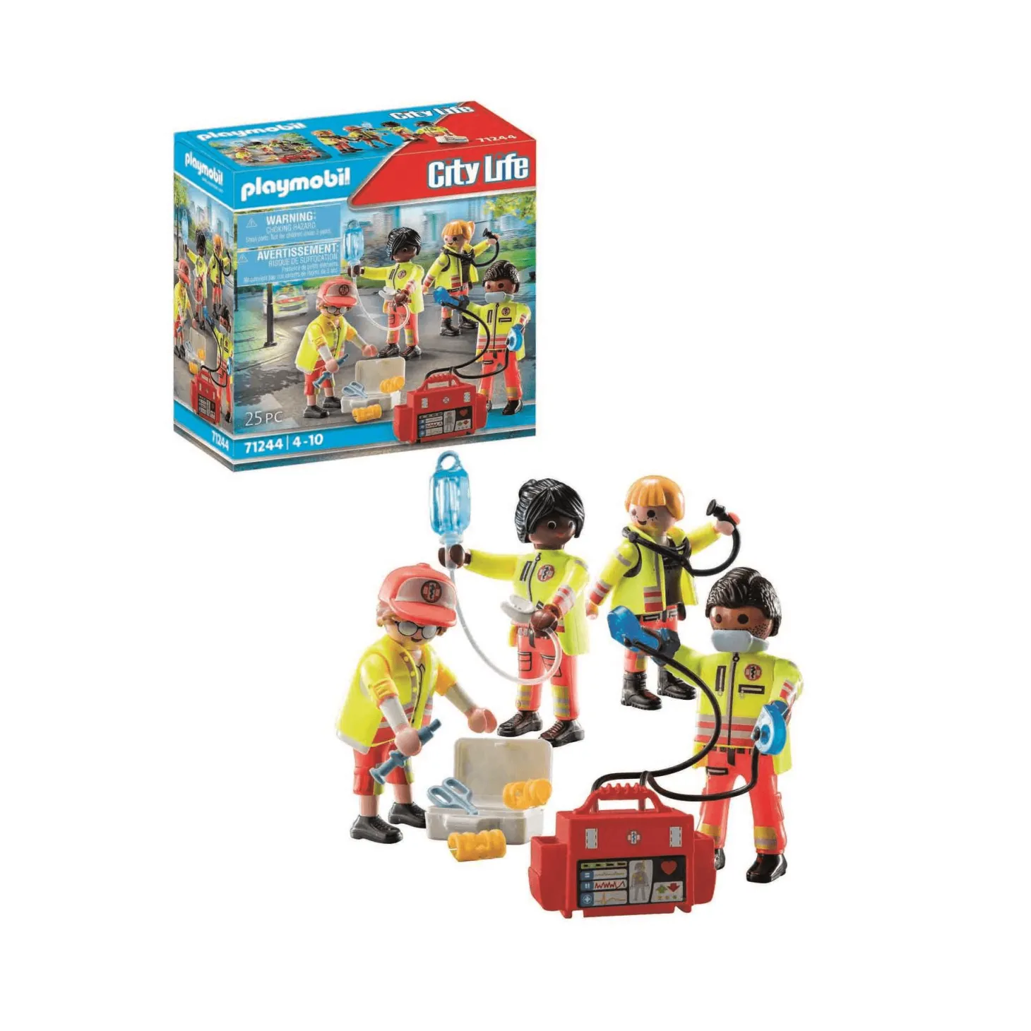 Playmobil City Life Equipo de Rescate 71244