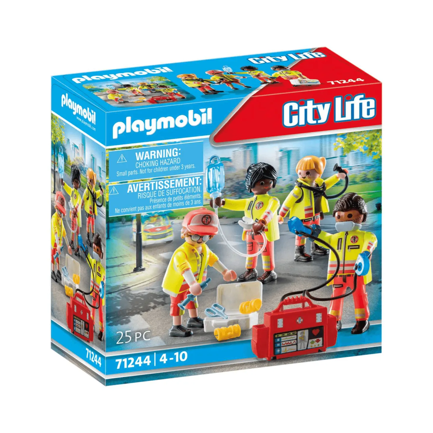 Playmobil City Life Equipo de Rescate 71244