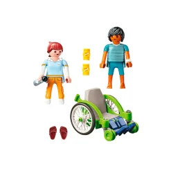 Playmobil City Life Paciente en Silla de Ruedas 70193