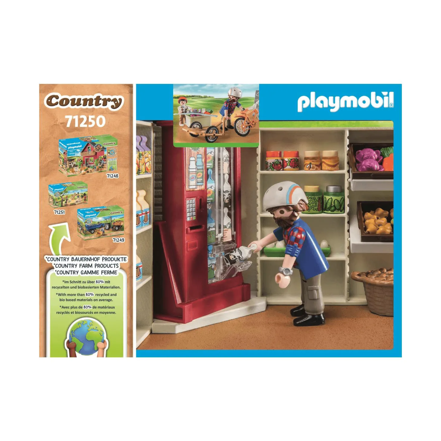 Playmobil Country Tienda de Granja 24 horas 71250
