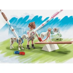 Playmobil Crayola Adiestramiento Perros