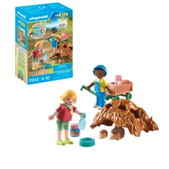 Playmobil Cuidados de la Familia de Erizos