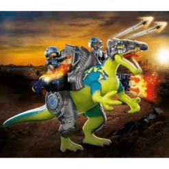 Playmobil Dino Rise Spinosaurus Doble Poder de Defensa 70625