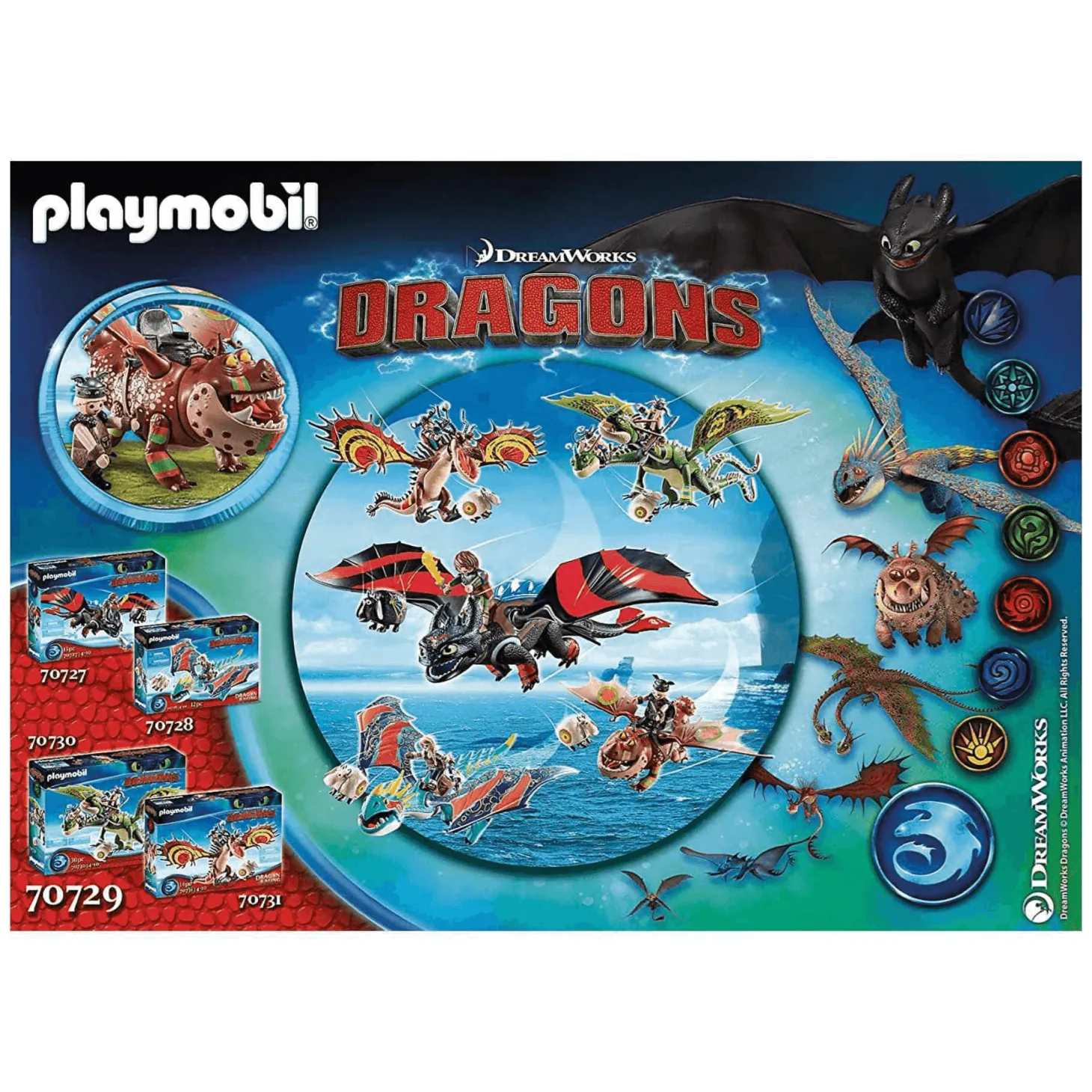 Playmobil Dragon Racing Barrilete y Patapez 70729