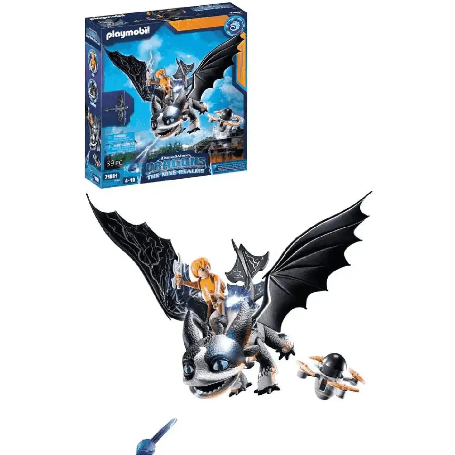 Playmobil Dragons: Nine Realms- Thunder & Tom