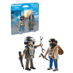 Playmobil Duo Pack Policia Con Ladron