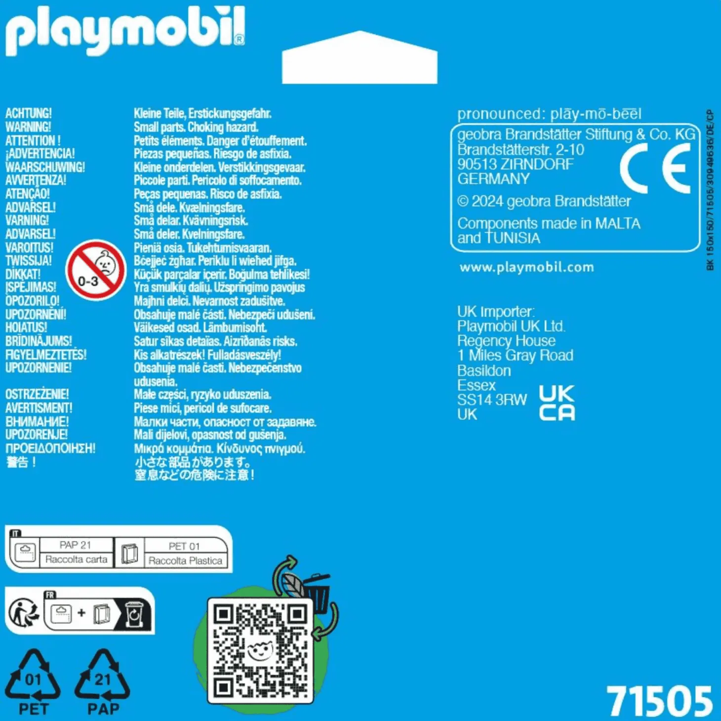 Playmobil Duo Pack Policia Con Ladron