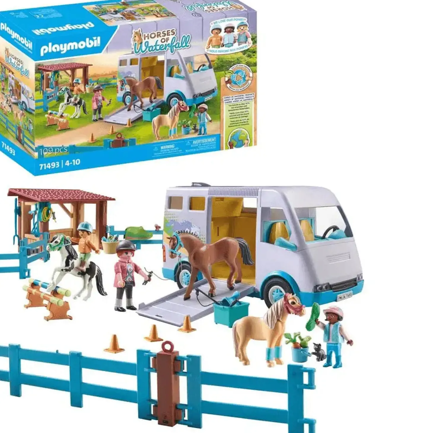 Playmobil Escuela móvil de equitación