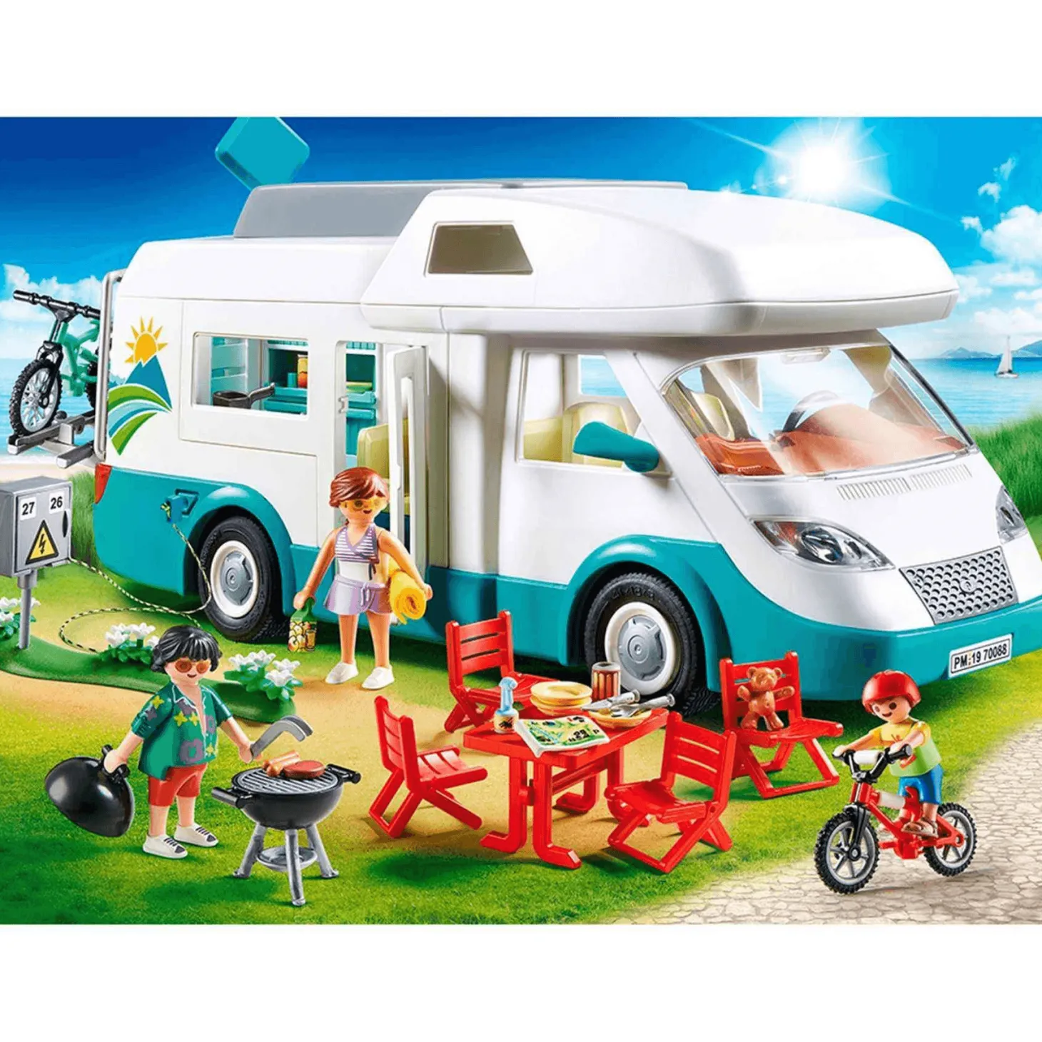 Playmobil Family Fun Caravana De Verano 70088