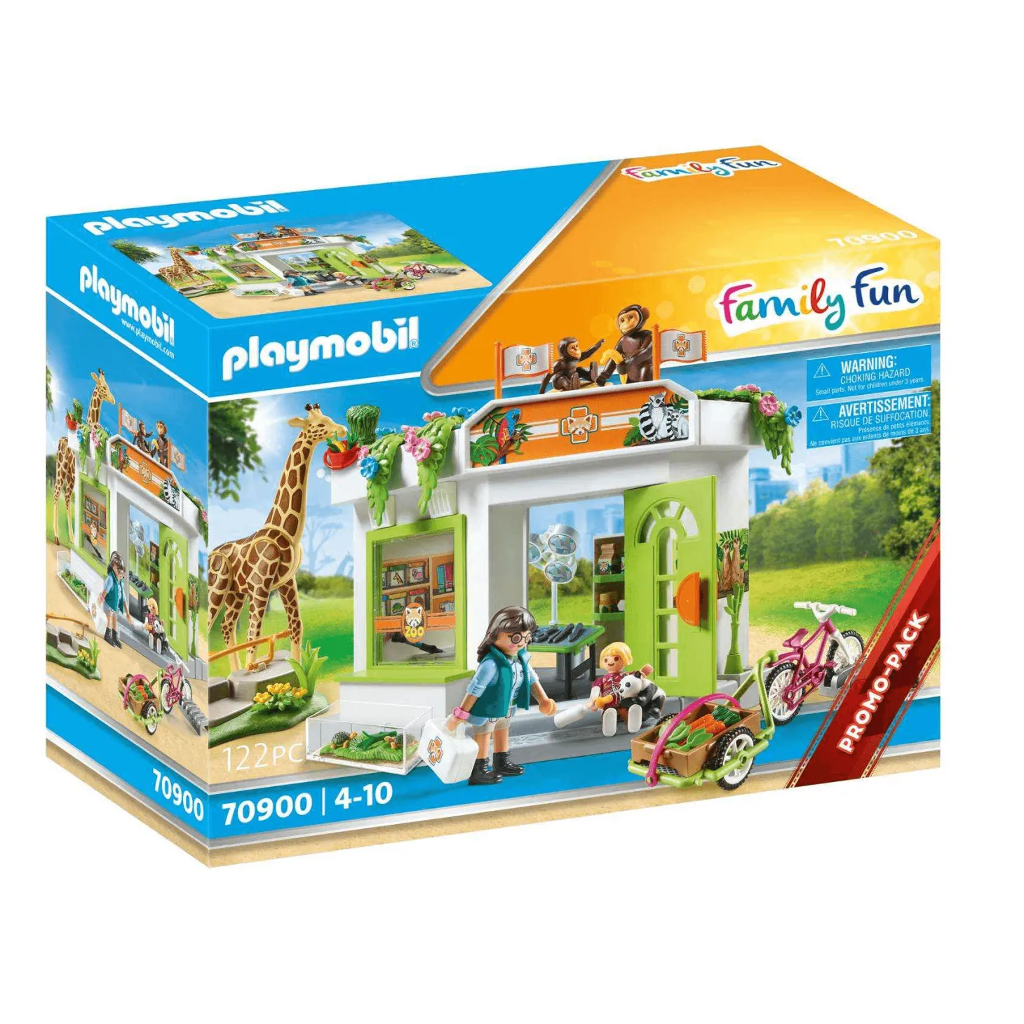 Playmobil Family Fun Consulta Veterinaria en el Zoo