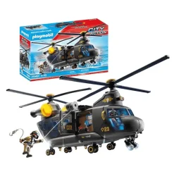 Playmobil Fuerzas Especiales - helicóptero banana