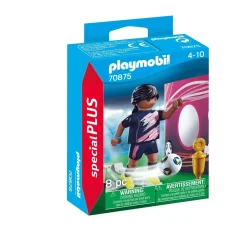 Playmobil Futbolista con muro de gol
